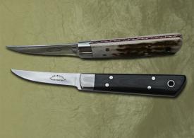 Custom Handmade Bird and Trout Knife